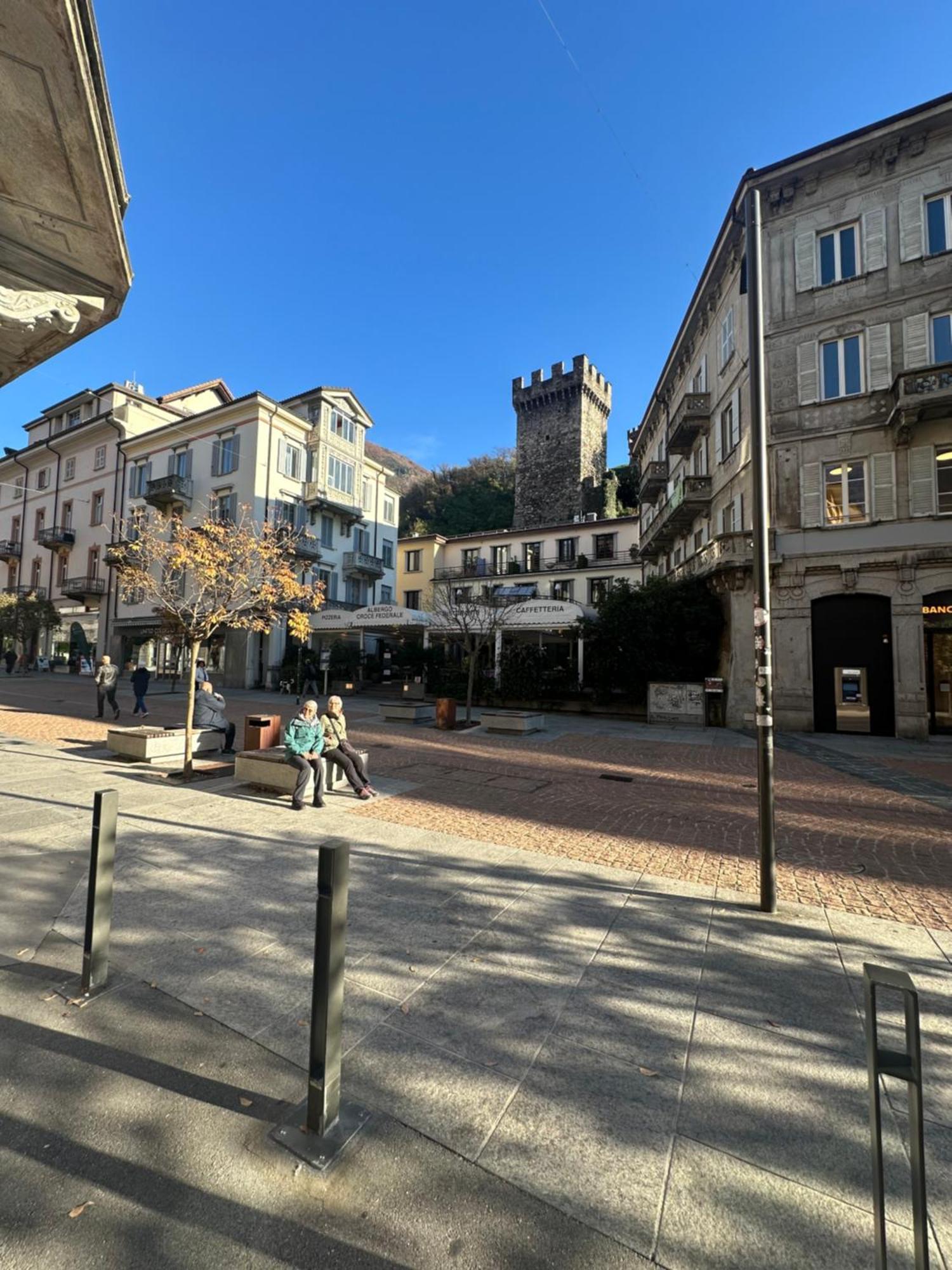 Hotel Croce Federale Bellinzona Exterior foto